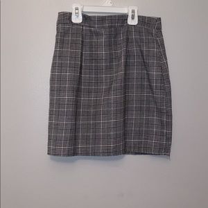 Plaid skirt